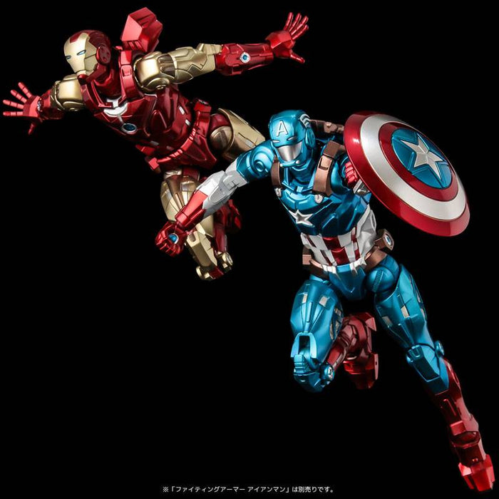 Sentinel Action Figure Fighting Armor: Marvel - Captain America