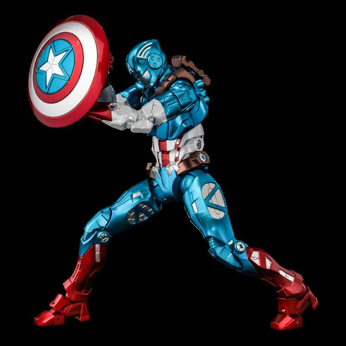Sentinel Action Figure Fighting Armor: Marvel - Captain America