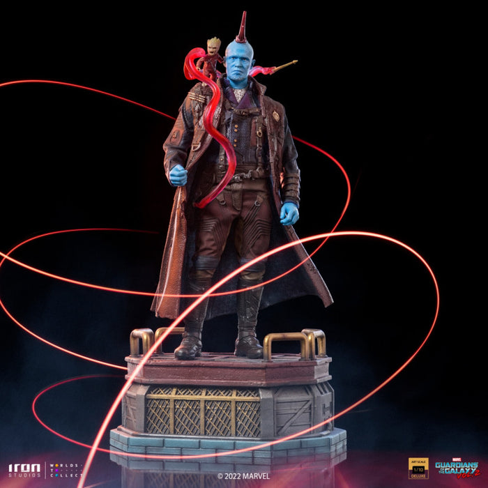 IRON Studios: Marvel Guardianes De La Galaxia Vol 2 - Yondu y Groot Deluxe Exclusiva de la ComicCon Experience Escala 1/10