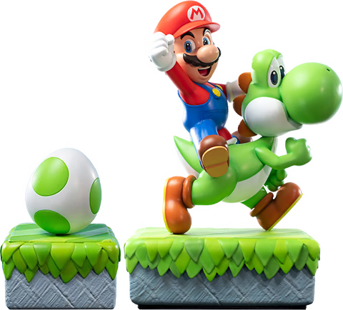 First 4 Figures: Super Mario - Mario y Yoshi Exclusive Edition 19 Pulgadas