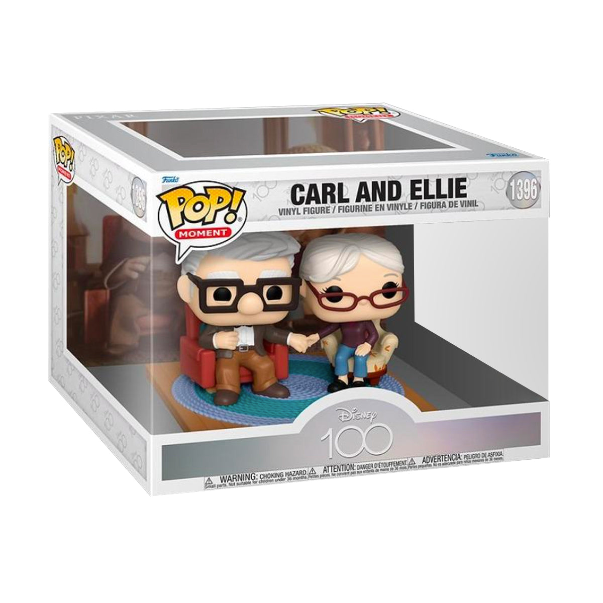 Funko Pop Moment: Disney 100 Up Una Aventura De Altura - Carl y Ellie Exclusivo