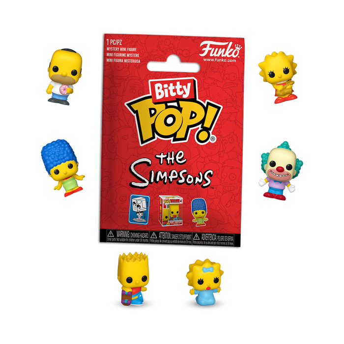 Funko Bitty Pop: Los Simpson - Minifigura Sorpresa 12 Pack