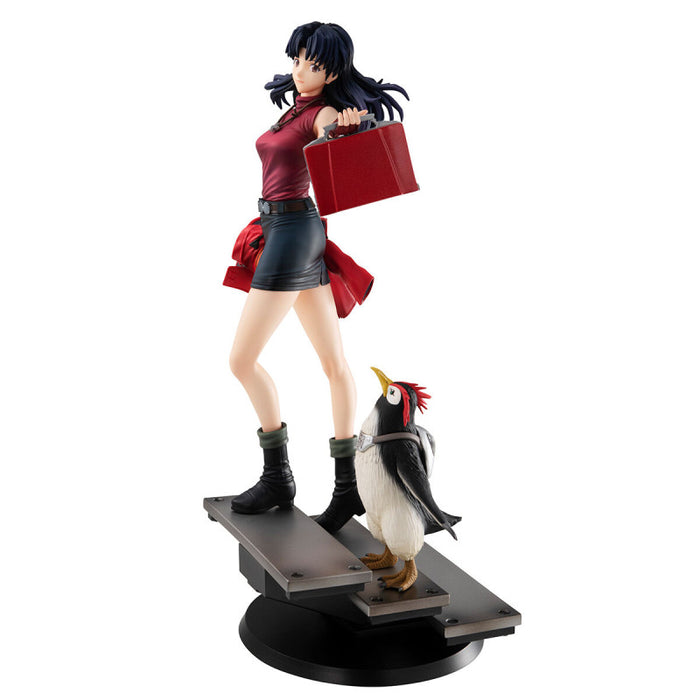 Megahouse Figures Gals Series: Rebuild Of Evangelion - Misato Katsuragi & Pen Pen
