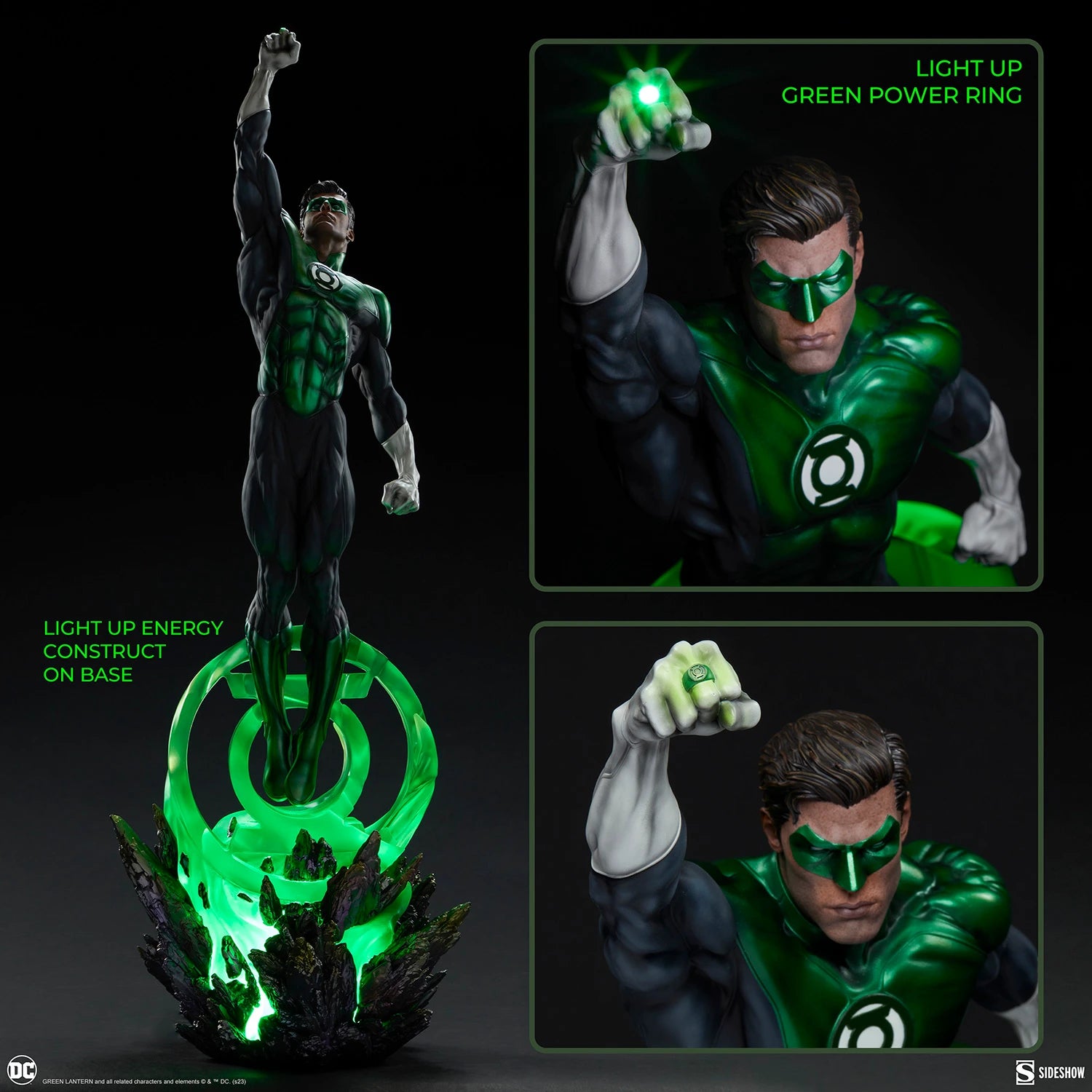 Sideshow Premium Format: DC Comics - Hal Jordan Linterna Verde 34 Pulgadas