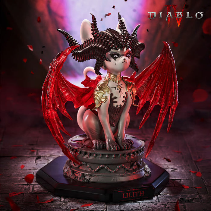 HEX Collectibles: Diablo IV - Lilith Meow 6 Pulgadas