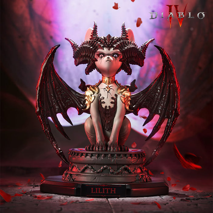 HEX Collectibles: Diablo IV - Lilith Meow 6 Pulgadas