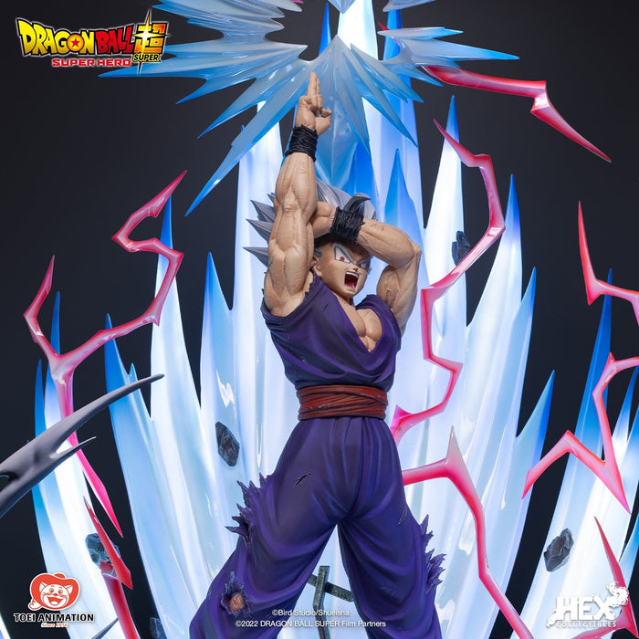 HEX Collectibles: Dragon Ball Super Super Hero - Gohan Bestia Escala 1/4