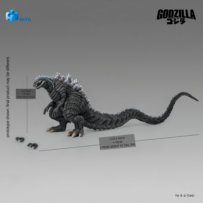 Hiya Toys Exquisite Basic Series: Godzilla Singular Point - Godzilla Ultima Version 6.7 Pulgadas
