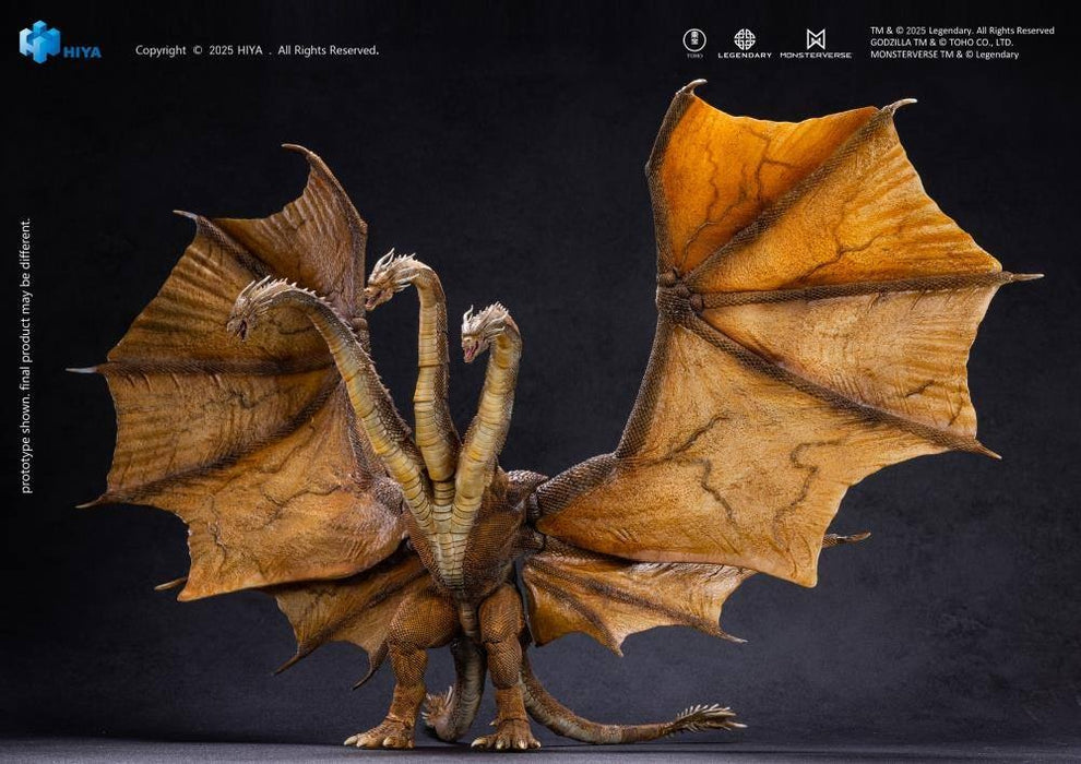 Hiya Toys Exquisite Super: Godzilla Rey de los Monstruos 2019 - Rey Ghidorah 2.0