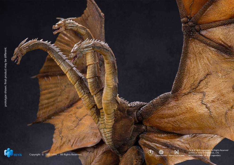 Hiya Toys Exquisite Super: Godzilla Rey de los Monstruos 2019 - Rey Ghidorah 2.0