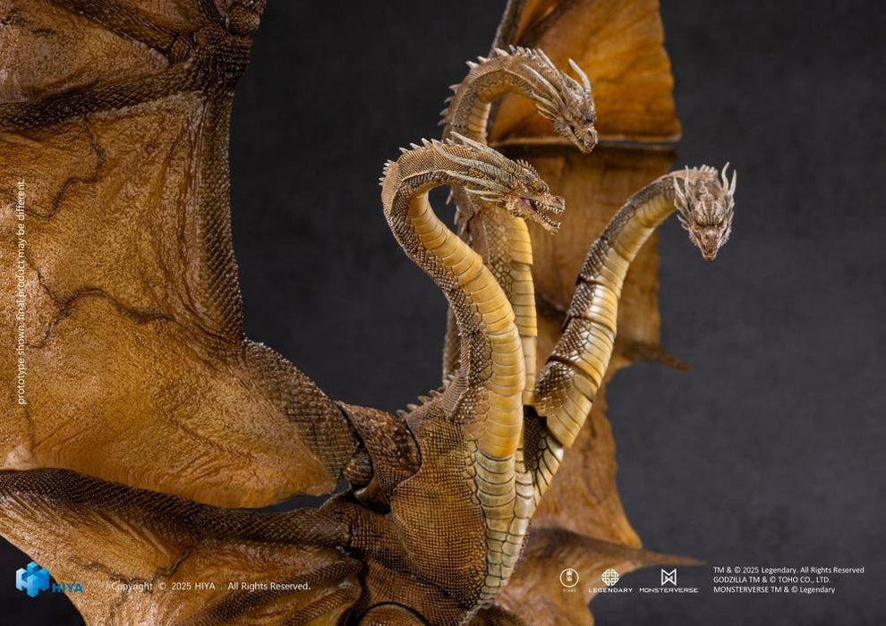 Hiya Toys Exquisite Super: Godzilla Rey de los Monstruos 2019 - Rey Ghidorah 2.0