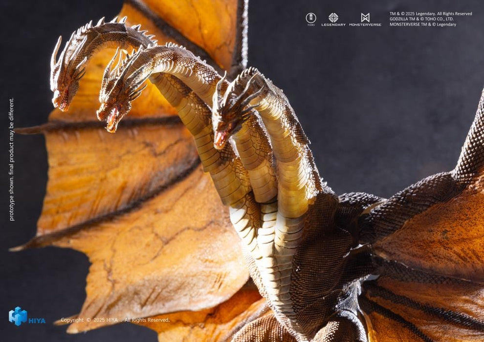 Hiya Toys Exquisite Super: Godzilla Rey de los Monstruos 2019 - Rey Ghidorah 2.0