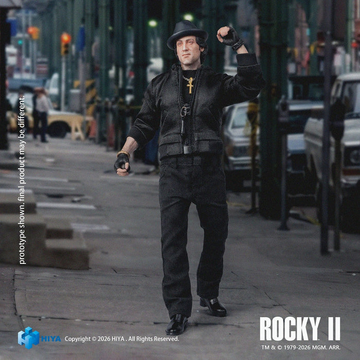 Hiya Toys Exquisite Super: Rocky II -  Rocky Escala 1/12