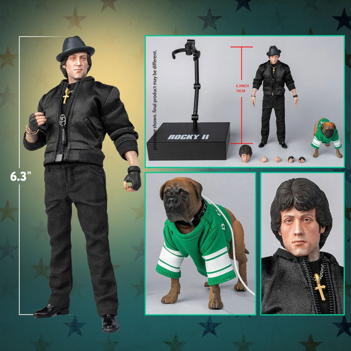 Hiya Toys Exquisite Super: Rocky II -  Rocky Escala 1/12