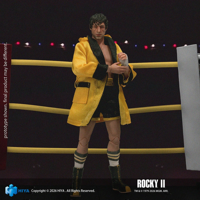 Hiya Toys Exquisite Super: Rocky II -  Rocky Boxeador Escala 1/12