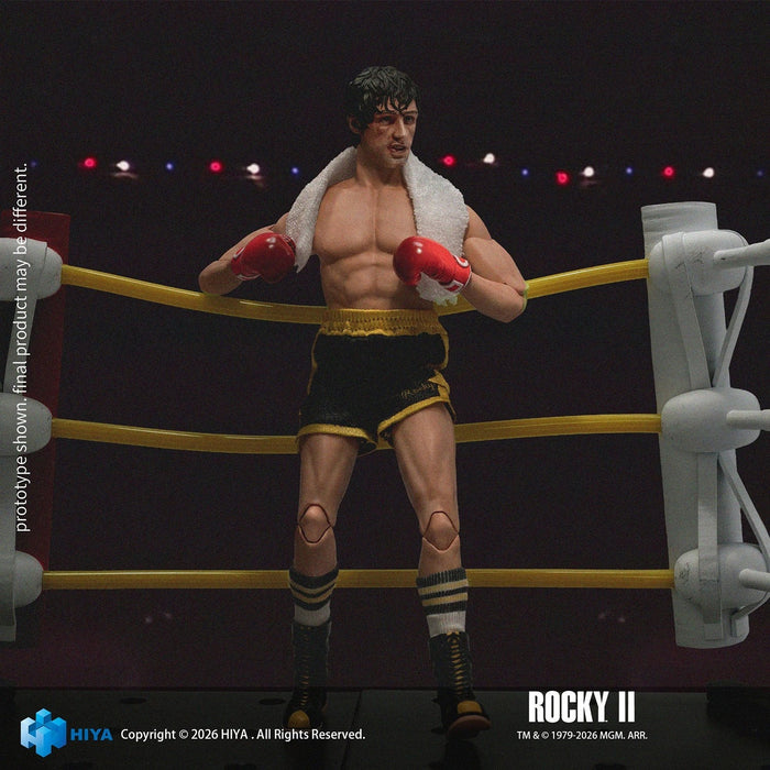 Hiya Toys Exquisite Super: Rocky II -  Rocky Boxeador Escala 1/12