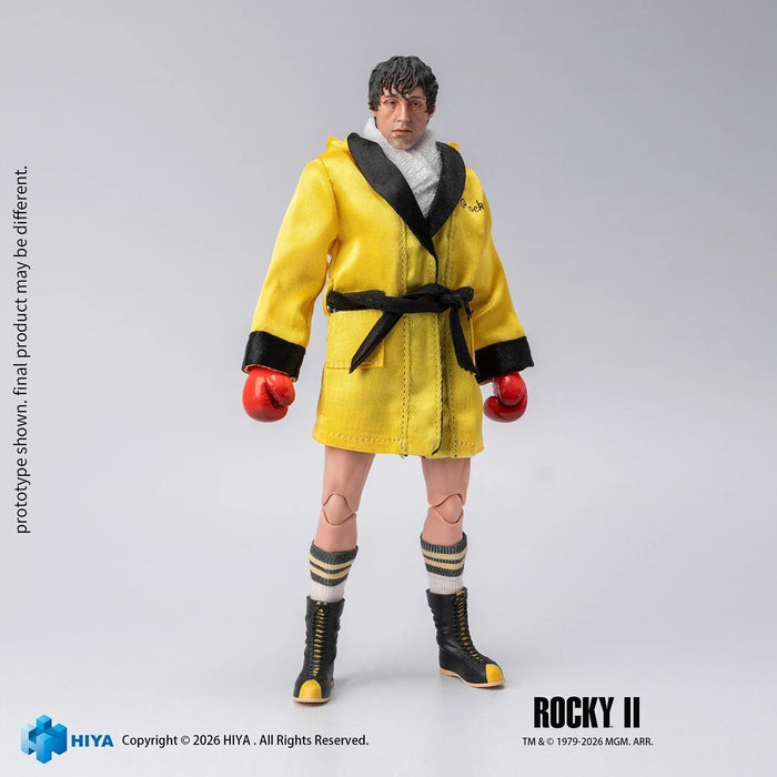 Hiya Toys Exquisite Super: Rocky II -  Rocky Boxeador Escala 1/12