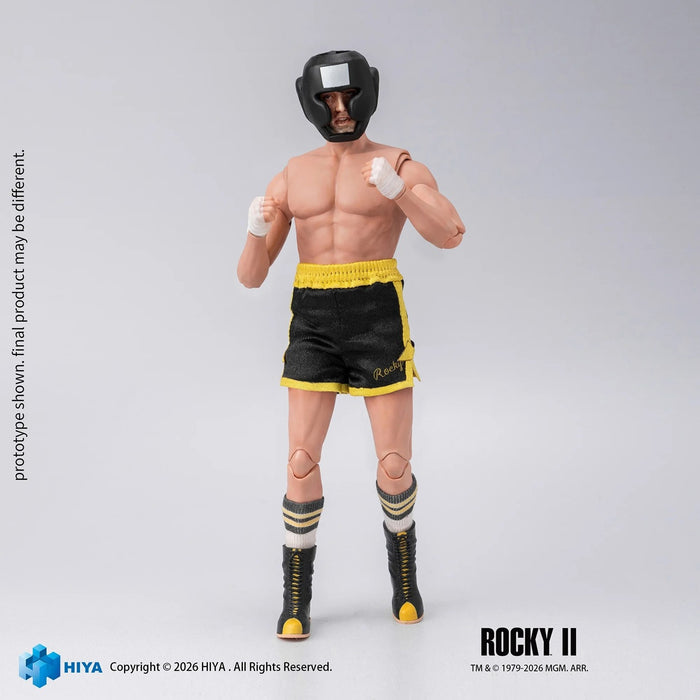 Hiya Toys Exquisite Super: Rocky II -  Rocky Boxeador Escala 1/12