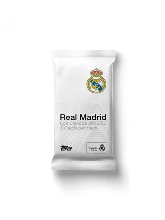 Topps: Real Madrid Los Blancos 2025/26- Hobby Box