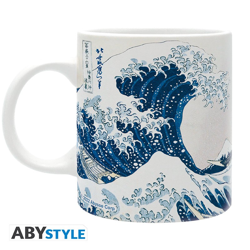 ABYstyle Taza De Ceramica: Katsushika Hokusai - La gran ola de Kanagawa 320 ml
