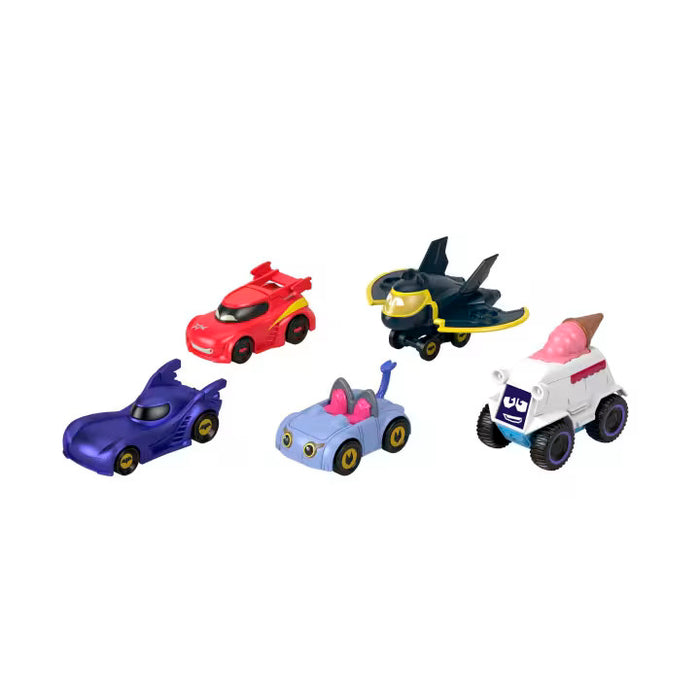 Fisher Price Batwheels: Paquete De 5 Vehiculos Batmobile