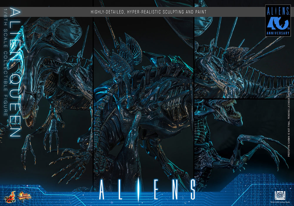Hot toys Movie Masterpiece Series: Aliens 1986 - Alien Queenon Escala 1/6