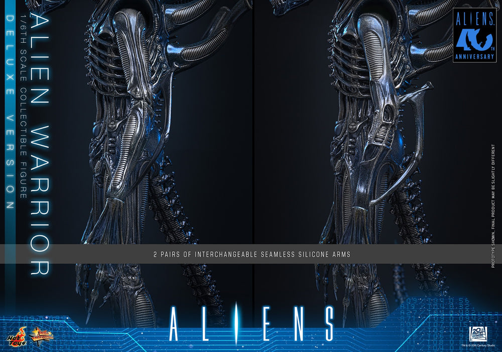 Hot Toys Movie Masterpiece Series: Alien - Alien Warrior Deluxe Escala 1/6