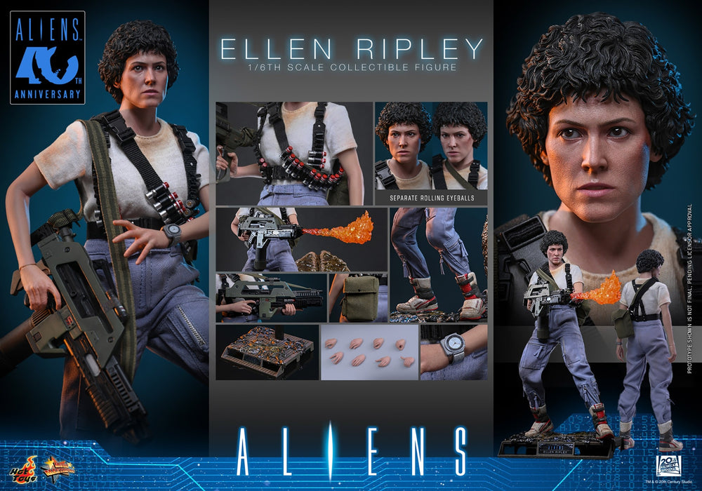 Hot Toys Movie Masterpiece Series: Alien - Ellen Ripley Escala 1/6