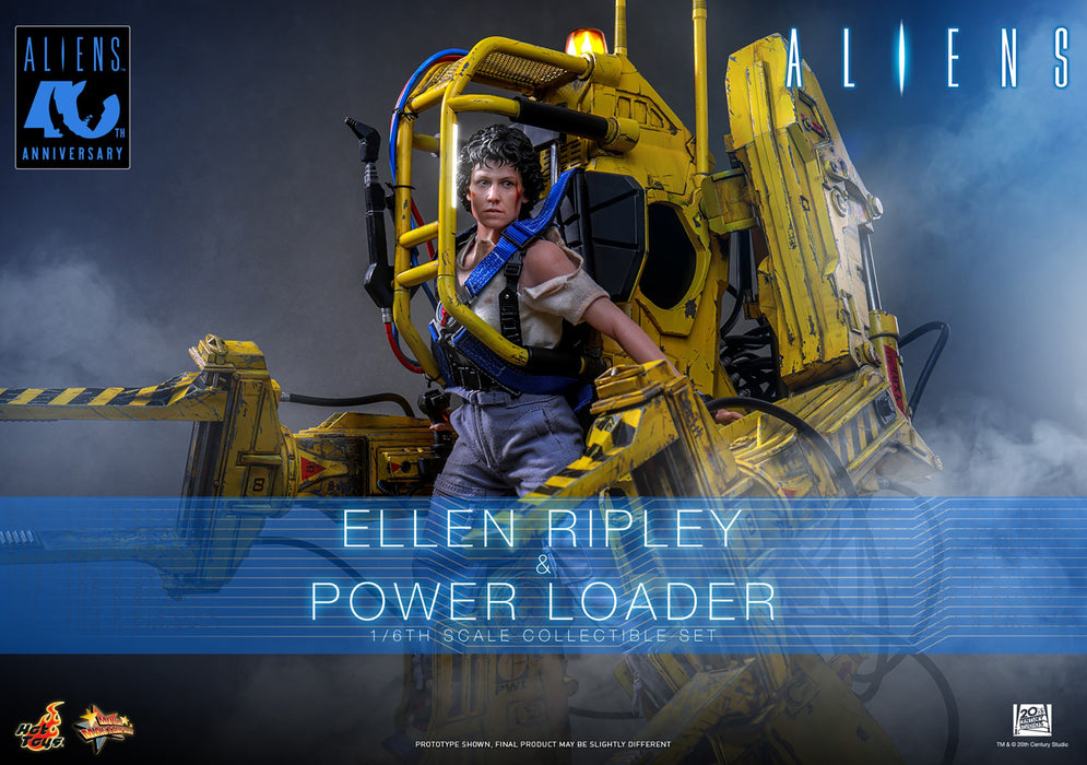 Hot Toys Movie Masterpiece Series: Alien - Ellen Ripley y Cargador de Potencia Escala 1/6