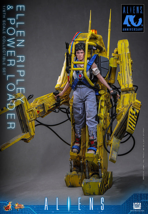 Hot Toys Movie Masterpiece Series: Alien - Ellen Ripley y Cargador de Potencia Escala 1/6