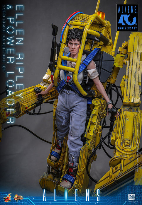 Hot Toys Movie Masterpiece Series: Alien - Ellen Ripley y Cargador de Potencia Escala 1/6