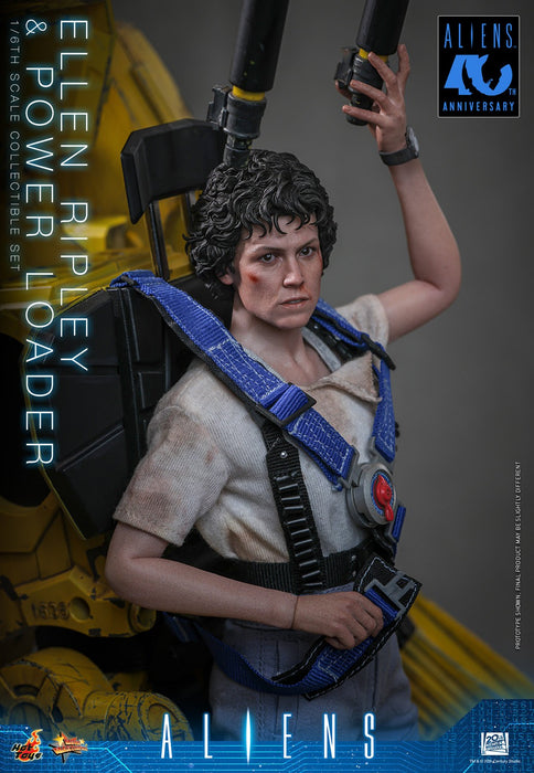 Hot Toys Movie Masterpiece Series: Alien - Ellen Ripley y Cargador de Potencia Escala 1/6