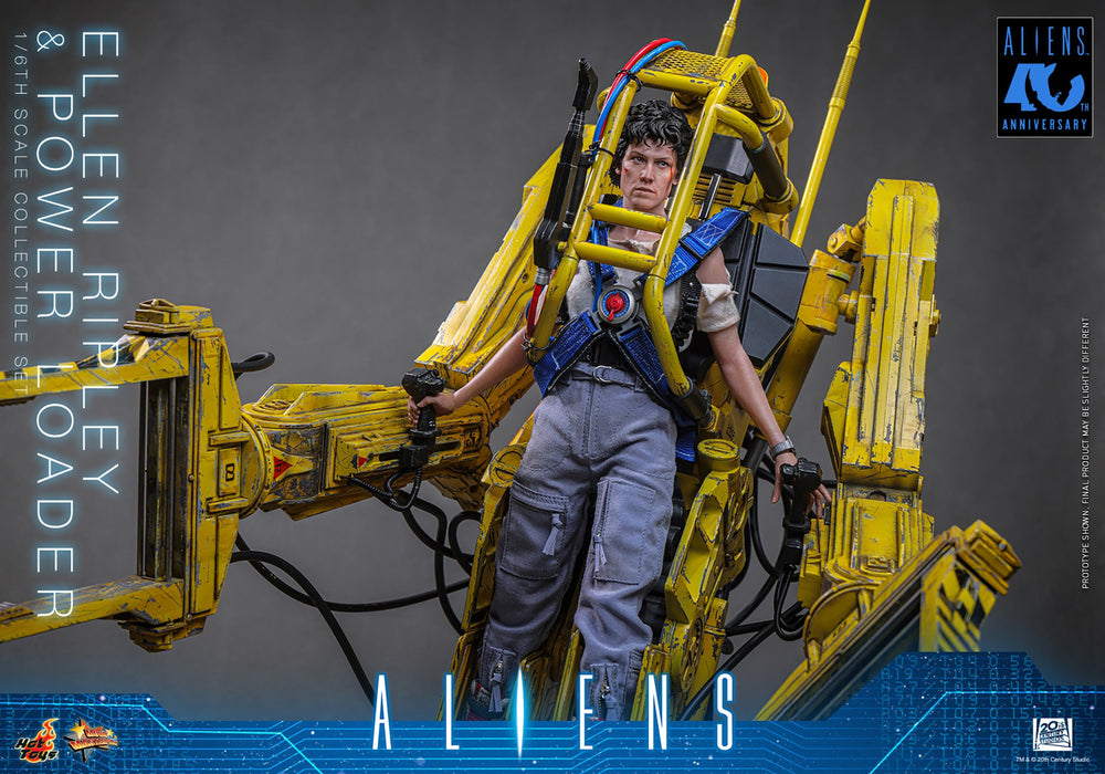 Hot Toys Movie Masterpiece Series: Alien - Ellen Ripley y Cargador de Potencia Escala 1/6