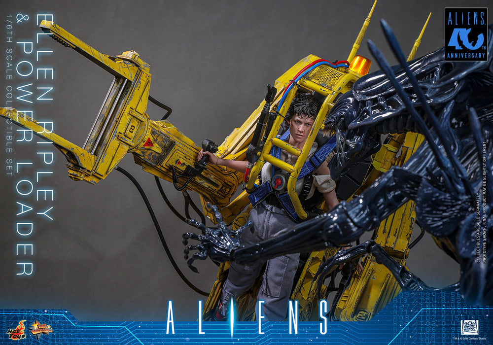 Hot Toys Movie Masterpiece Series: Alien - Ellen Ripley y Cargador de Potencia Escala 1/6