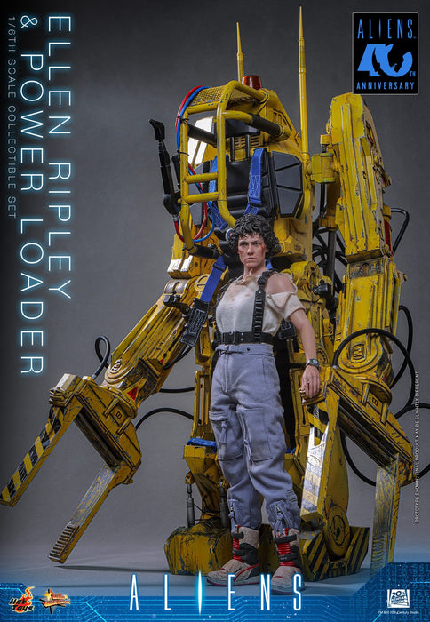 Hot Toys Movie Masterpiece Series: Alien - Ellen Ripley y Cargador de Potencia Escala 1/6