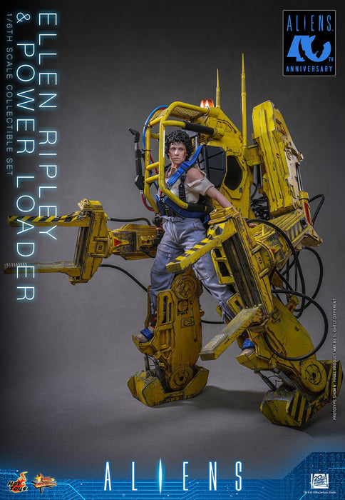 Hot Toys Movie Masterpiece Series: Alien - Ellen Ripley y Cargador de Potencia Escala 1/6