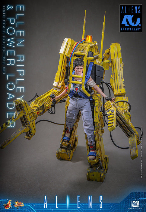 Hot Toys Movie Masterpiece Series: Alien - Ellen Ripley y Cargador de Potencia Escala 1/6
