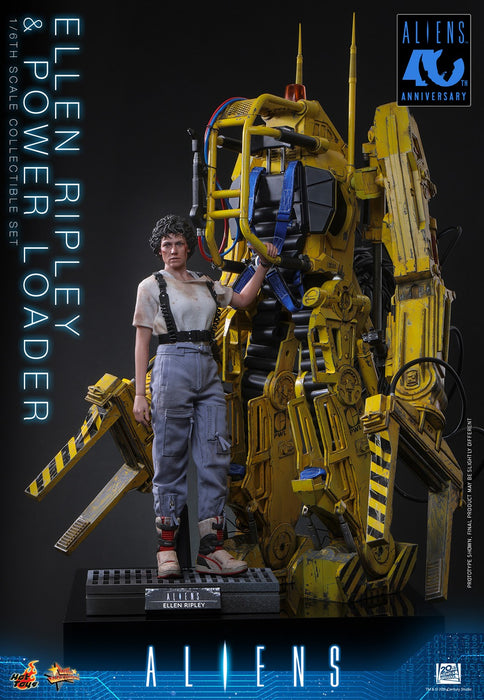 Hot Toys Movie Masterpiece Series: Alien - Ellen Ripley y Cargador de Potencia Escala 1/6