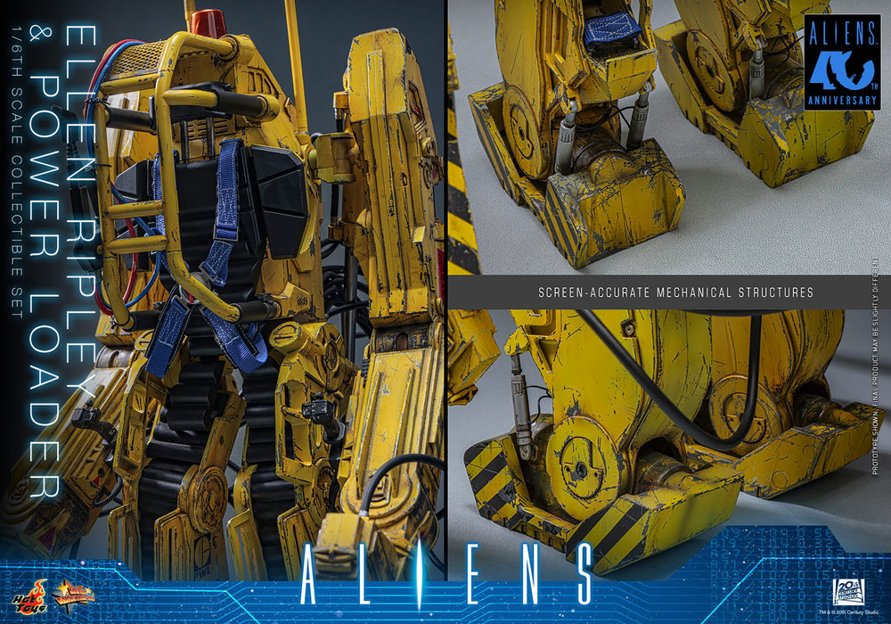 Hot Toys Movie Masterpiece Series: Alien - Ellen Ripley y Cargador de Potencia Escala 1/6