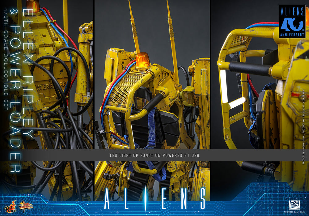 Hot Toys Movie Masterpiece Series: Alien - Ellen Ripley y Cargador de Potencia Escala 1/6