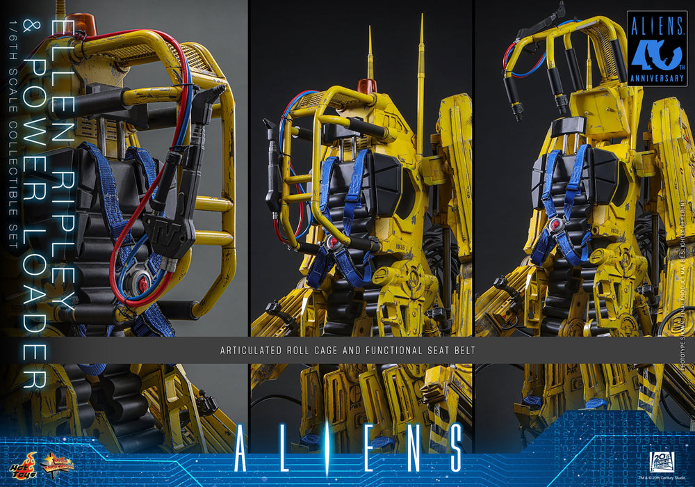 Hot Toys Movie Masterpiece Series: Alien - Ellen Ripley y Cargador de Potencia Escala 1/6