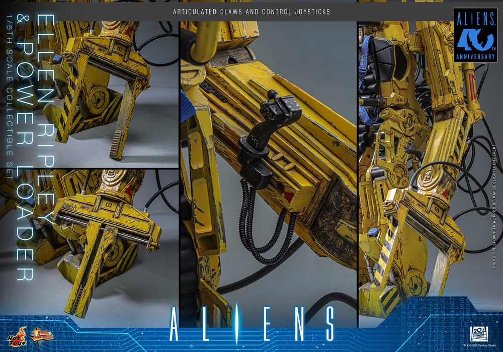 Hot Toys Movie Masterpiece Series: Alien - Ellen Ripley y Cargador de Potencia Escala 1/6