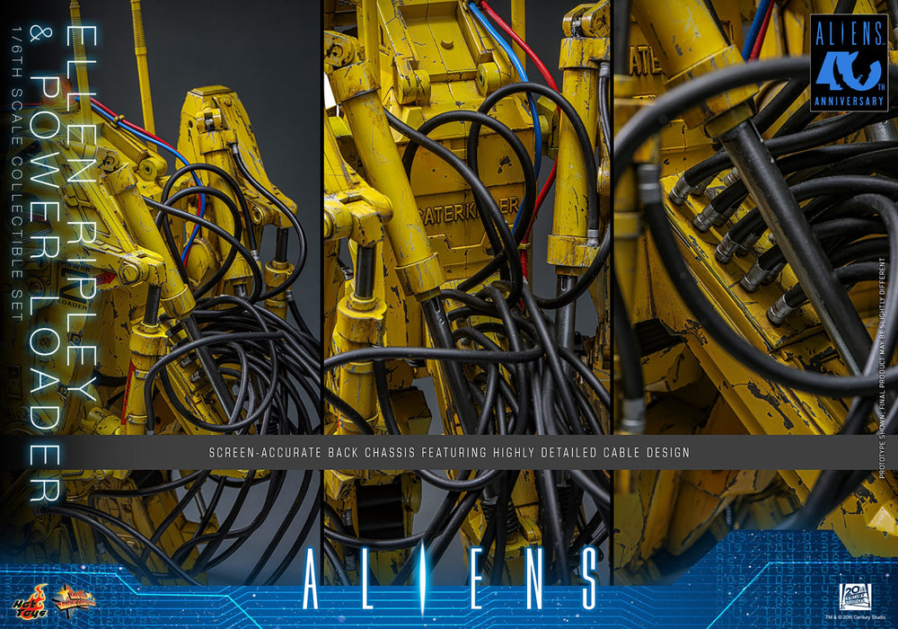 Hot Toys Movie Masterpiece Series: Alien - Ellen Ripley y Cargador de Potencia Escala 1/6