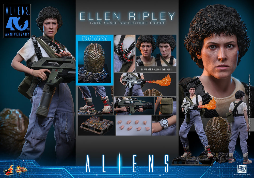 Hot Toys Movie Masterpiece Series: Alien - Ellen Ripley Deluxe Escala 1/6