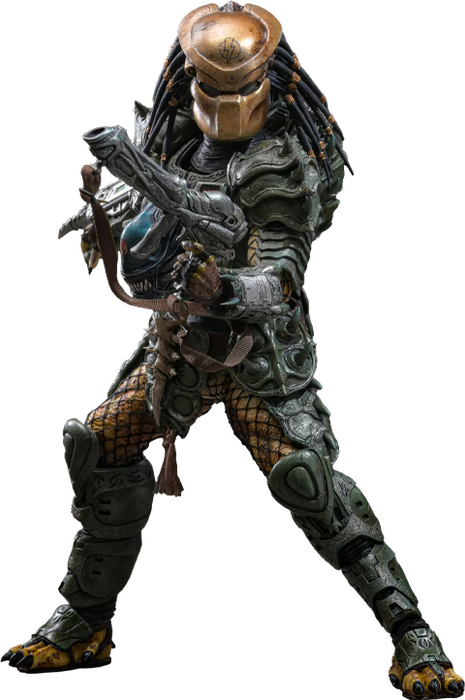 Hot Toys Comics Masterpiece Series: Aliens vs Predator - Broken Tusk Predator Escala 1/6