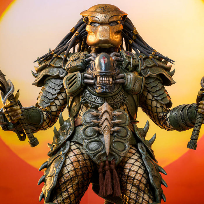 Hot Toys Comics Masterpiece Series: Aliens vs Predator - Broken Tusk Predator Escala 1/6