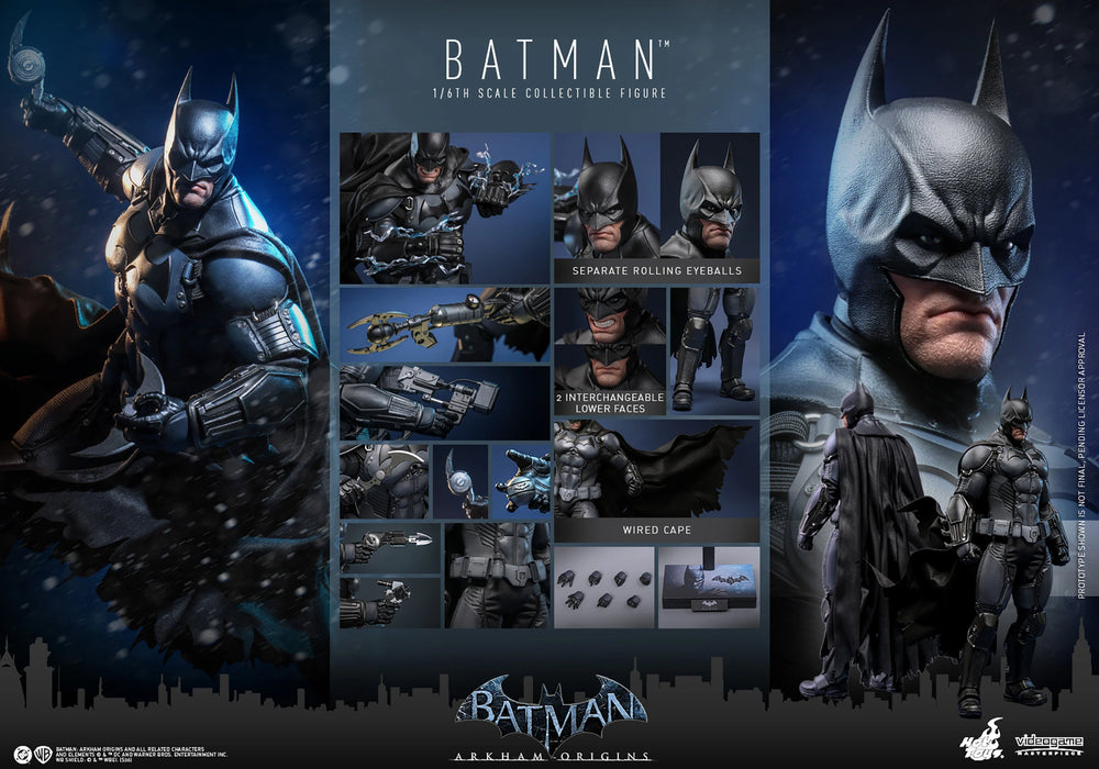 Hot Toys Video Game Masterpiece Series: Batman Arkham Origins - Batman Escala 1/6