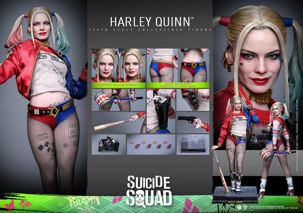 Hot Toys Movie Masterpiece Series: DC Suicide Squart - Harley Quinn Escala 1/6