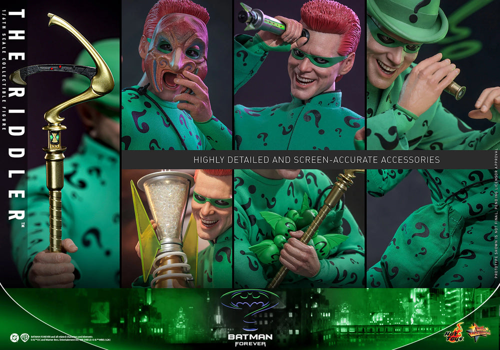Hot Toys Movie Masterpiece Series: Batman Forever de 1995 - El Acertijo Escala 1/6