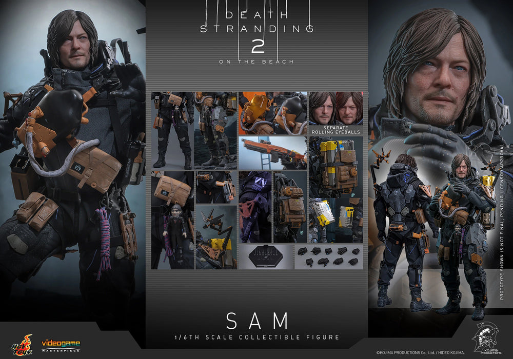 Hot Toys Video Game Masterpiece Series: Death Stranding 2 On the Beach - Sam Escala 1/6